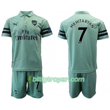 Billige Fotballdrakter Arsenal Mkhitaryan 7 Barn Tredjedraktsett 2018/19 Kortermet